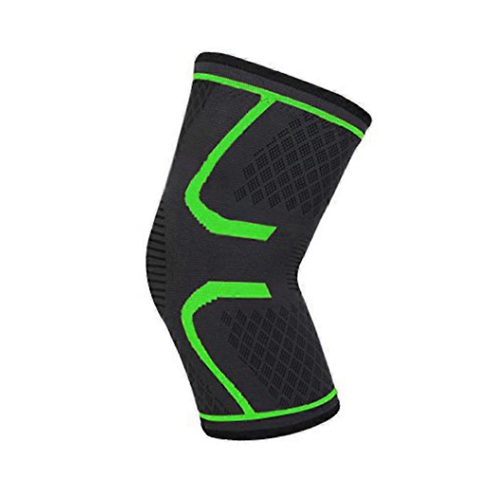Anti Knee Brace Sleeve for Running with 1 Green Knee Protector
