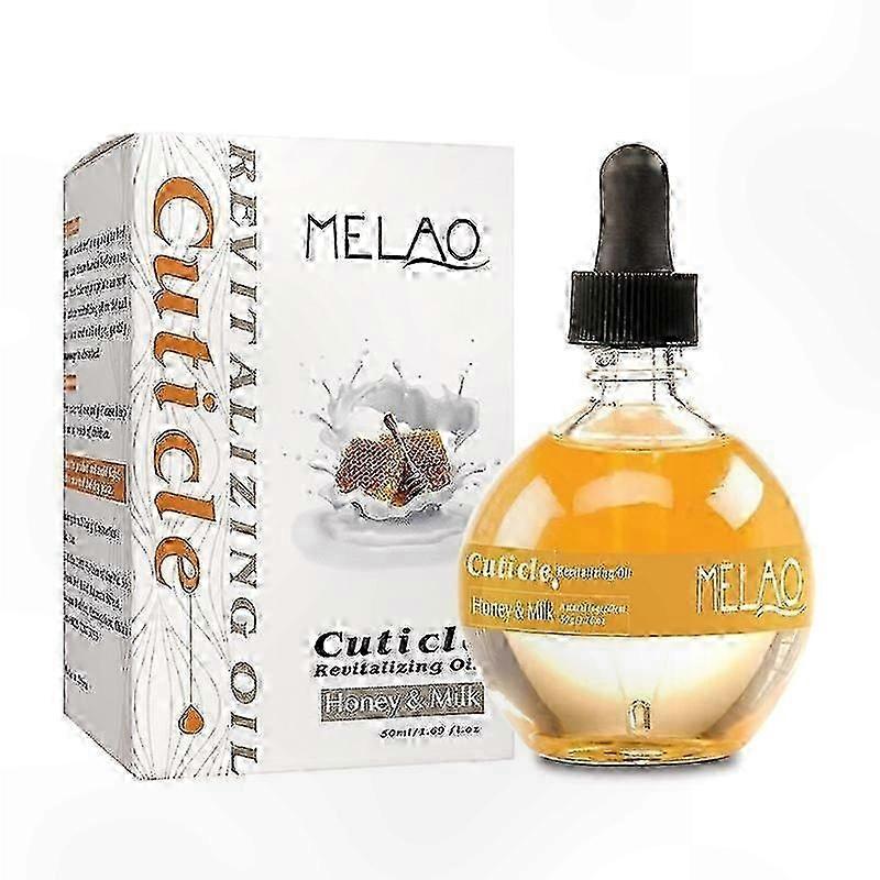 Moisturizing Nail and Cuticle Oil with Milk & Honey, Softens and Repairs Nails, Deep Hydration for Healthy Cuticles