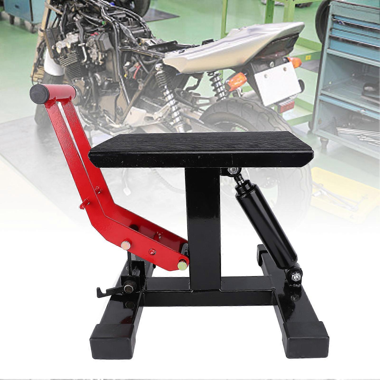 Hydraulic Motorcycle Jack Lift Stand 330Lbs Adjustable Height