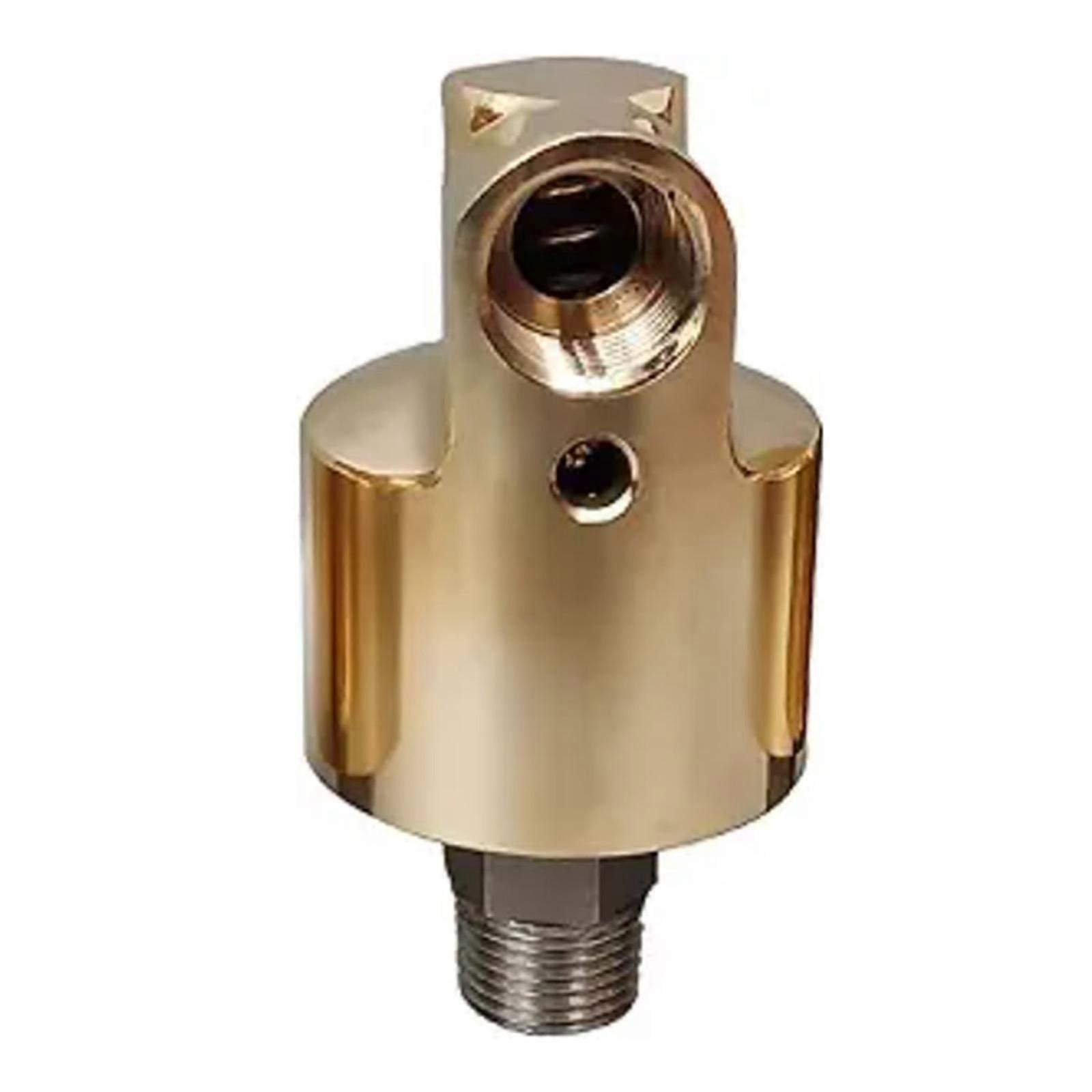 HD15 1/2inch Rotating Joint, 360 Rotary Joint Brass Rotation Union Water Air Swivels Coupling Sprays Universal Connectors