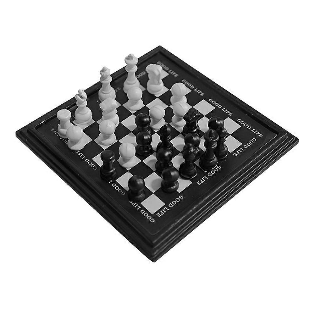Chessboard Model Mini Chess Game for Game 1Set Chess Enthusiasts