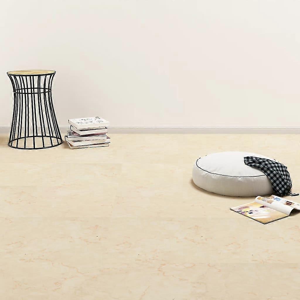 Self-adhesive Pvc Flooring Planks 5.11 M Beige