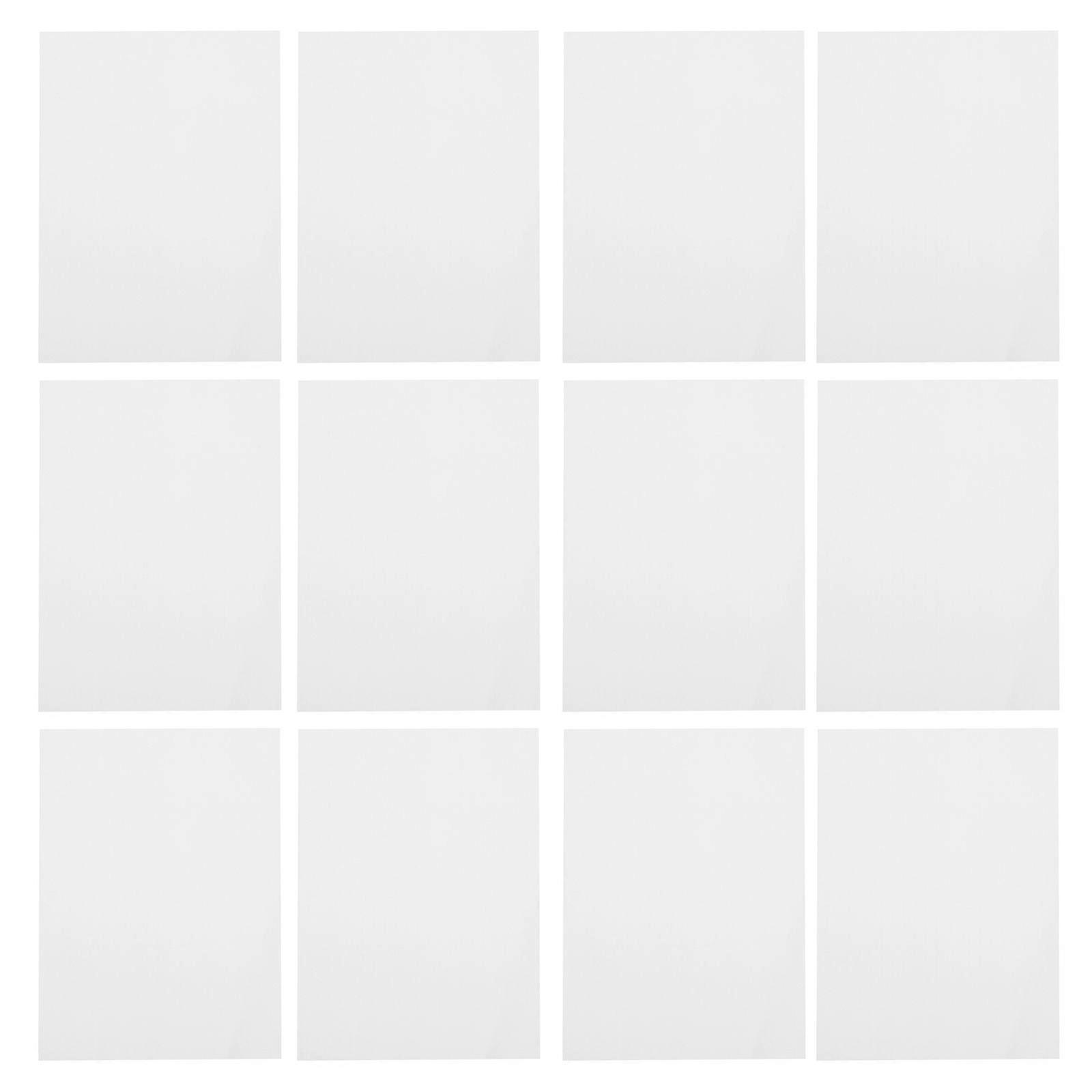 20pcs Photo Transparent Laminating Sheets DIY Specimen Laminating Sheets