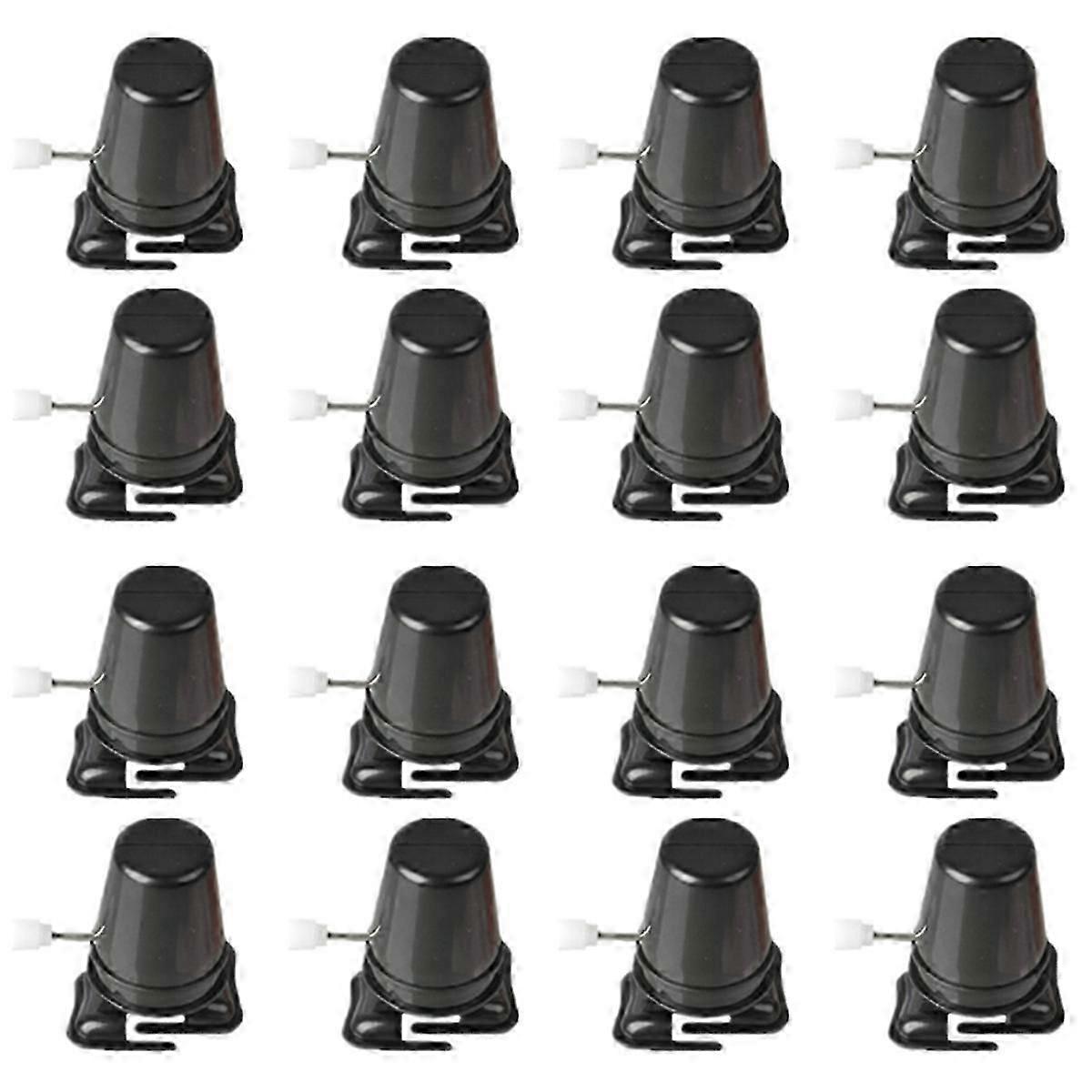 Clockwork educational toy for kids - 40PCS legged robot wind up set black