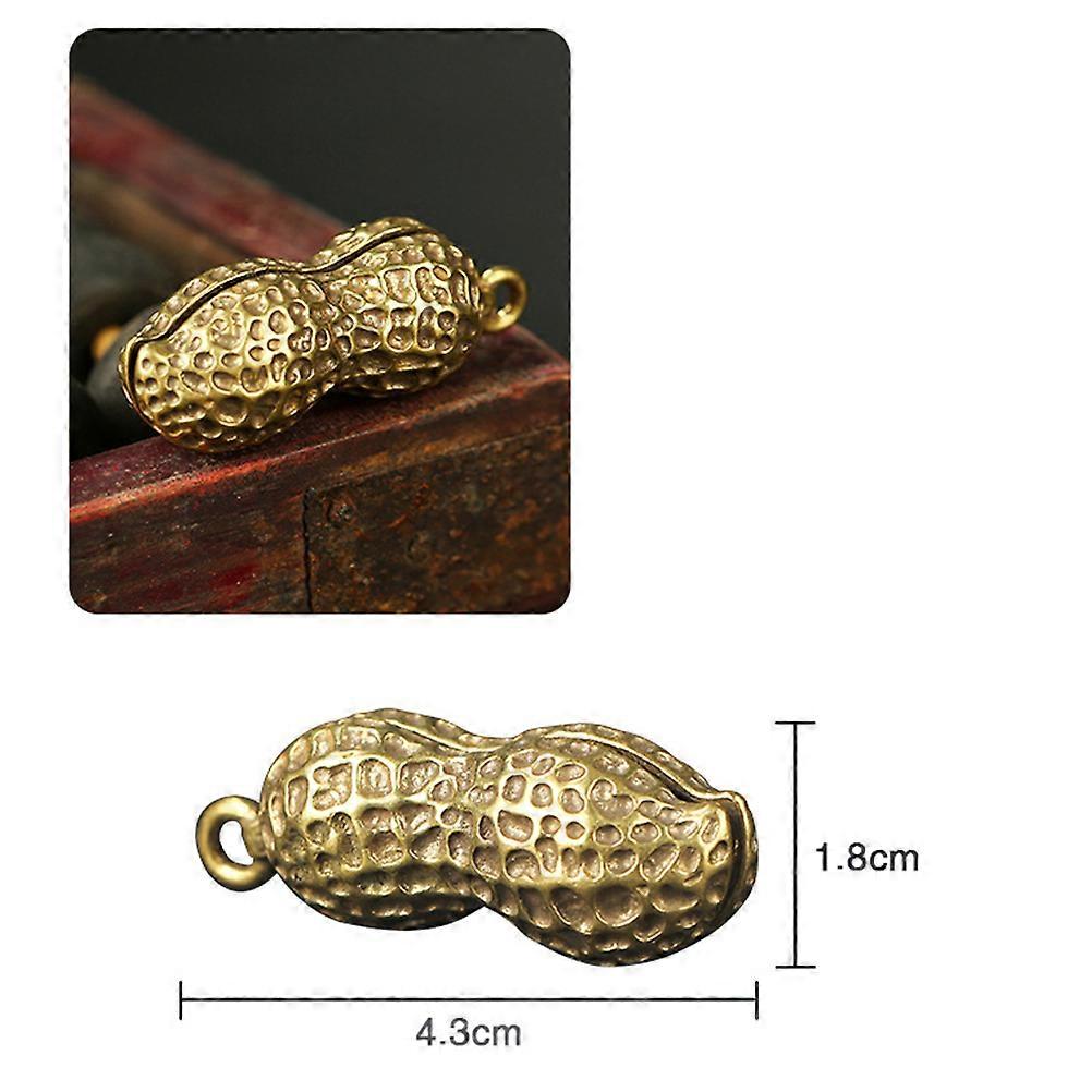 Key Chain Pendant for Decoration 4Pcs Copper DIY Accessory Pendant