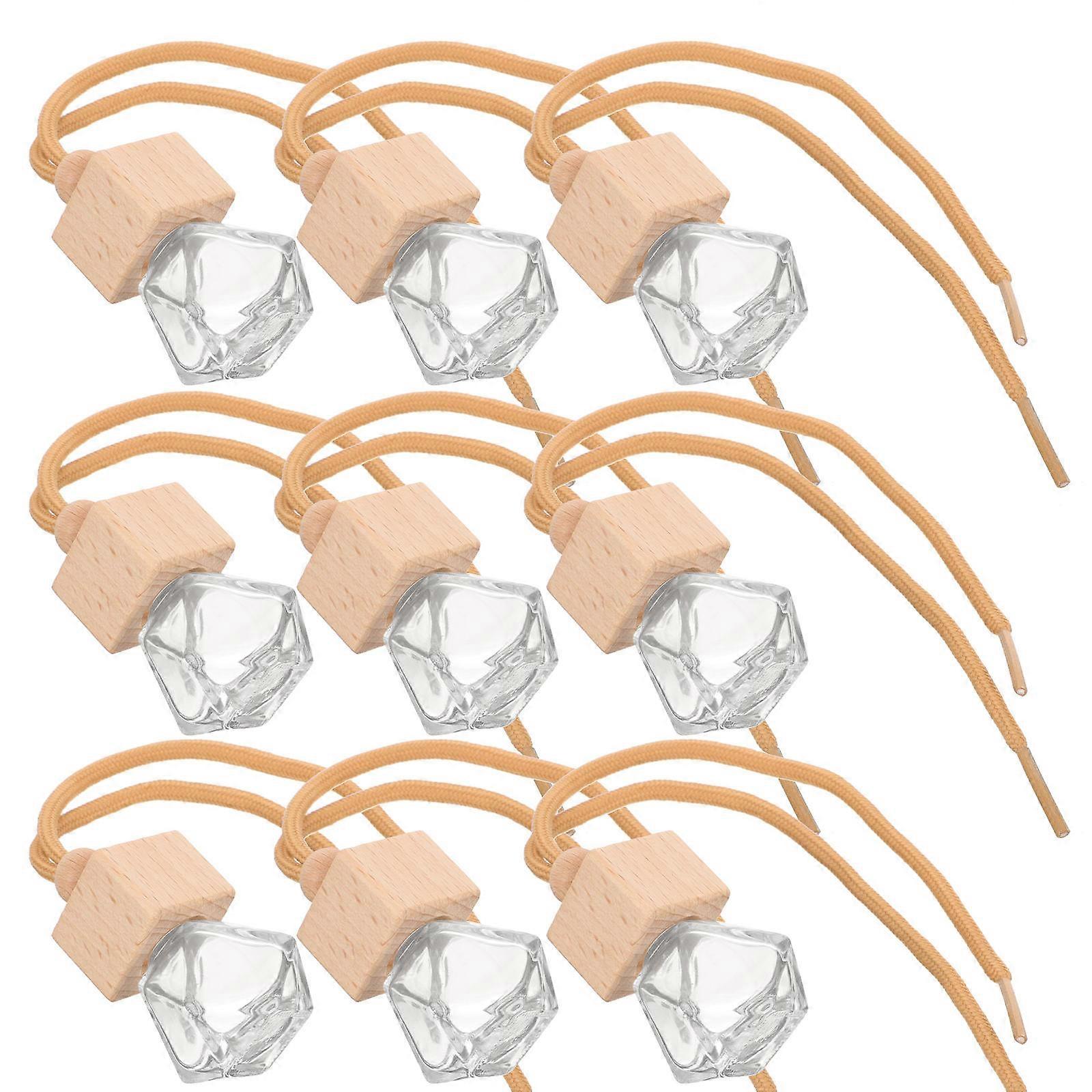 Perfume Diffuser Bottles 40Pcs Car Diffuser Pendants for Car Decoration