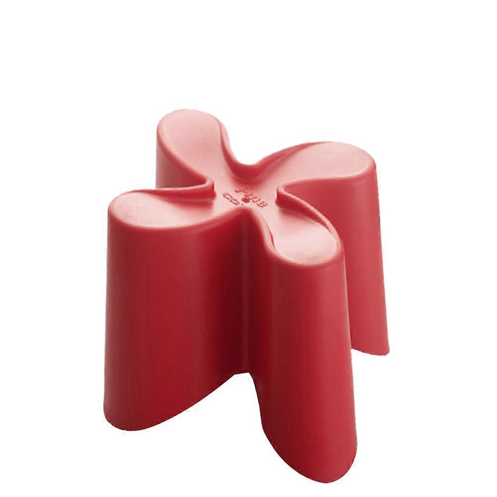 Red Four-Leaf Clover Shaped Storage Box for Stationery Organizer
