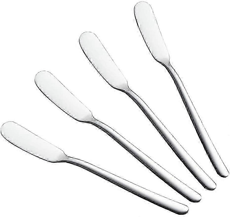 Butter Jam Maker / Lucidatura a specchio in acciaio inossidabile / 1.7 * 16.6cm / Strumenti per la colazione / Argento