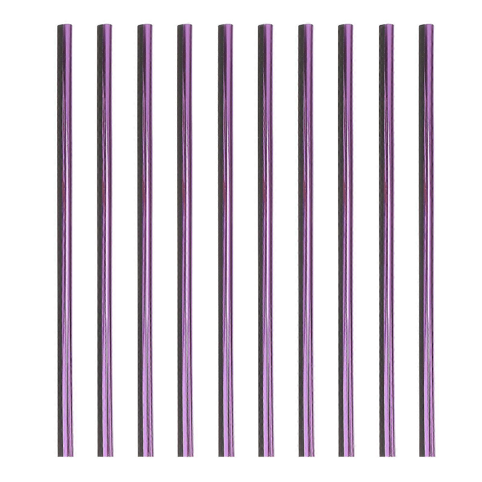 Car Vent Outlet Trim U Shape for Decoration 10Pcs Durable Purple Strips