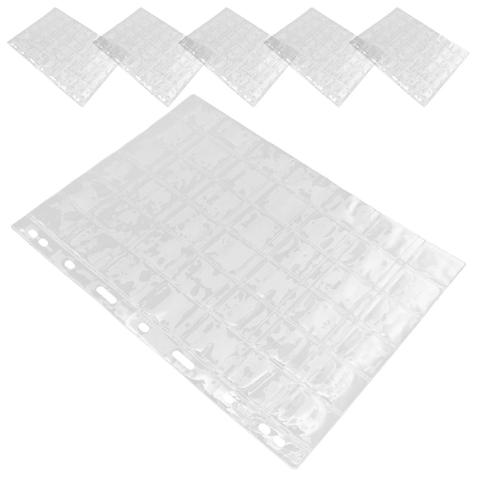 12 Sheets Coin Organizers For Stamp Collecting 28X20.5CM Storage Pages For Safe Keeping Of Collections
