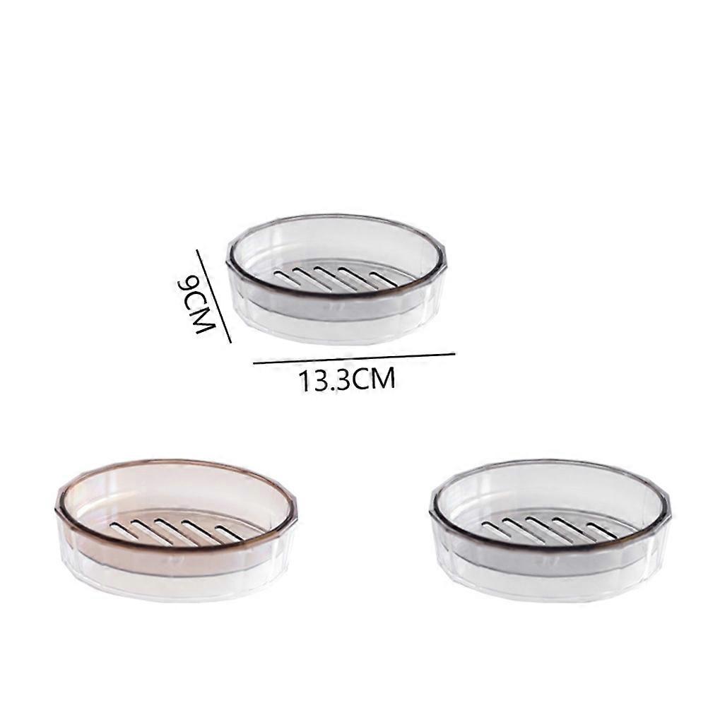 Home Soap Case Bathroom Plastic Box for Holding 4Pcs Soap Bars