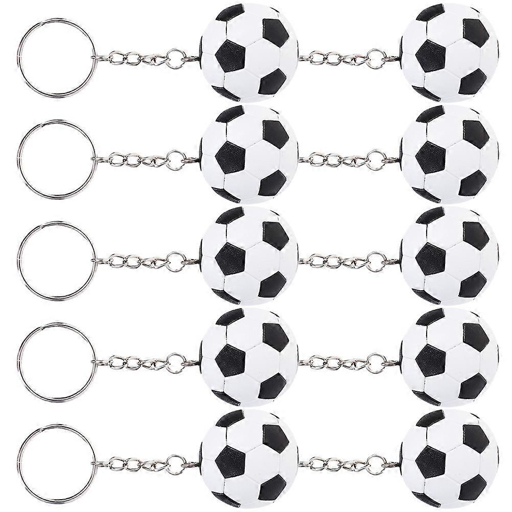 Soccer Key Chain Hanging Pendants for Keys 40Pcs Collection