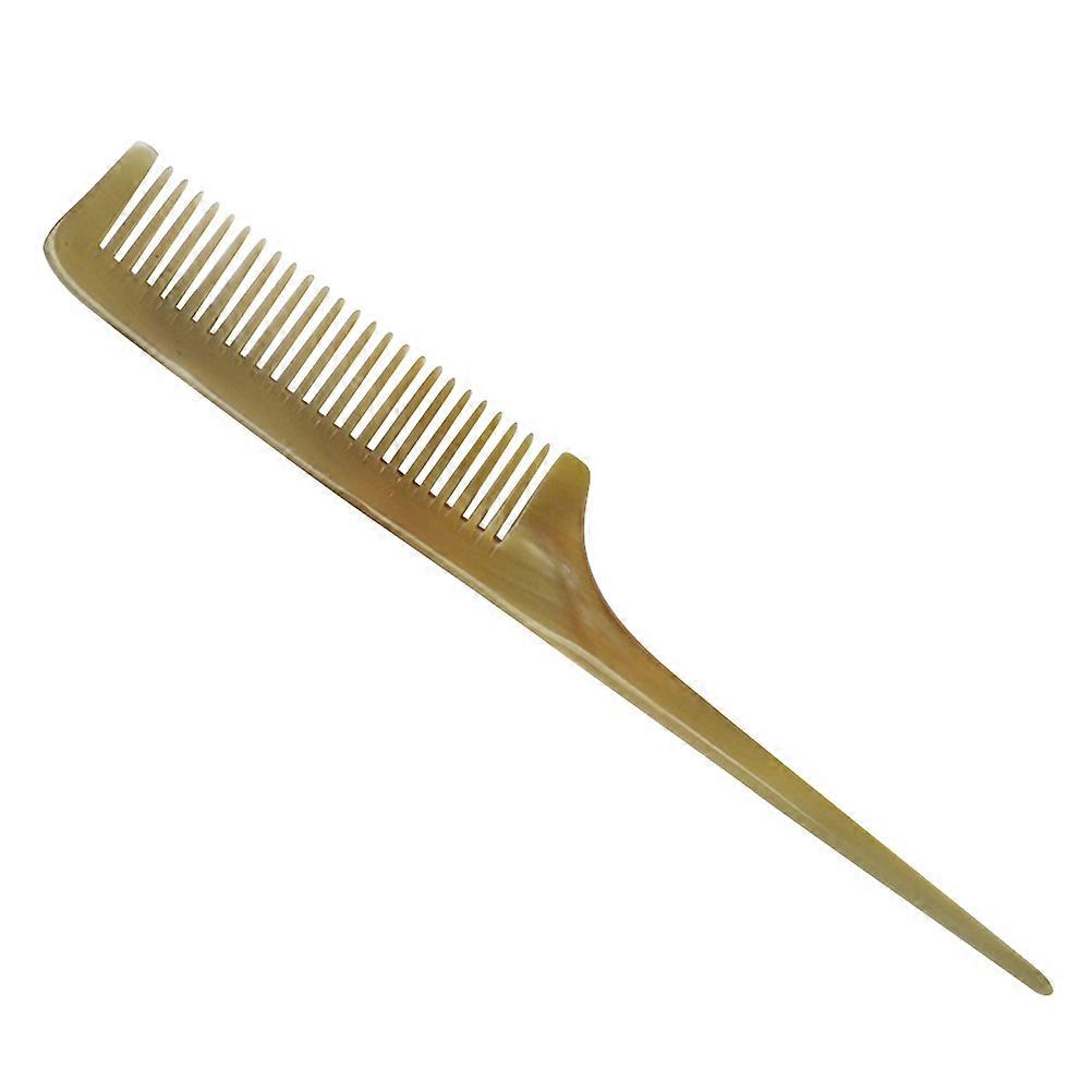 Light Brown Hairdressing Comb Tail Comb for Salon 2Pcs Hair Styling Tool