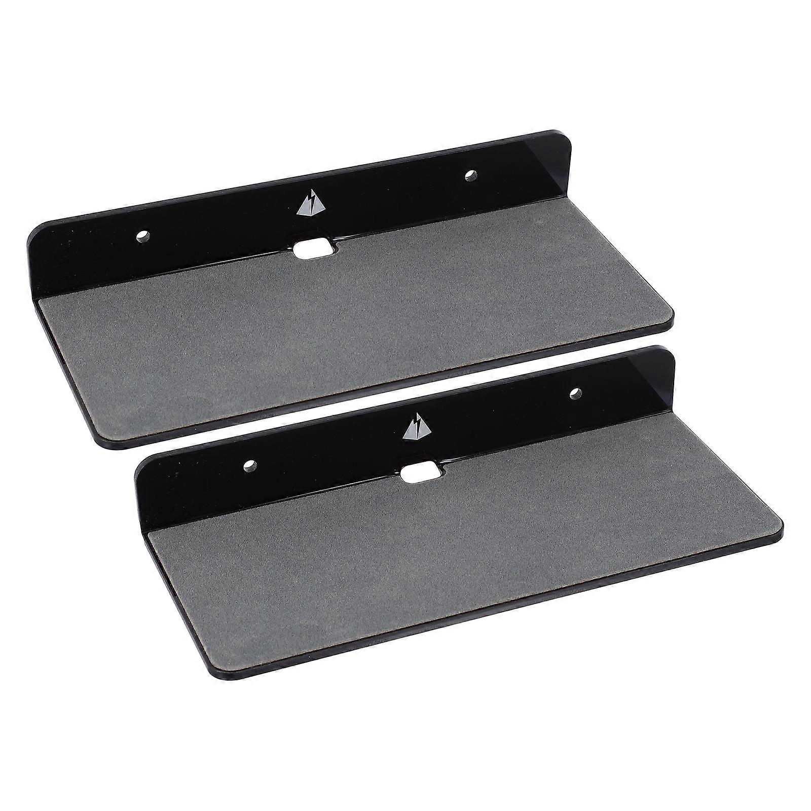 Speaker Wall Mounted Rack for Storage 4Pcs Black Finishing Racks