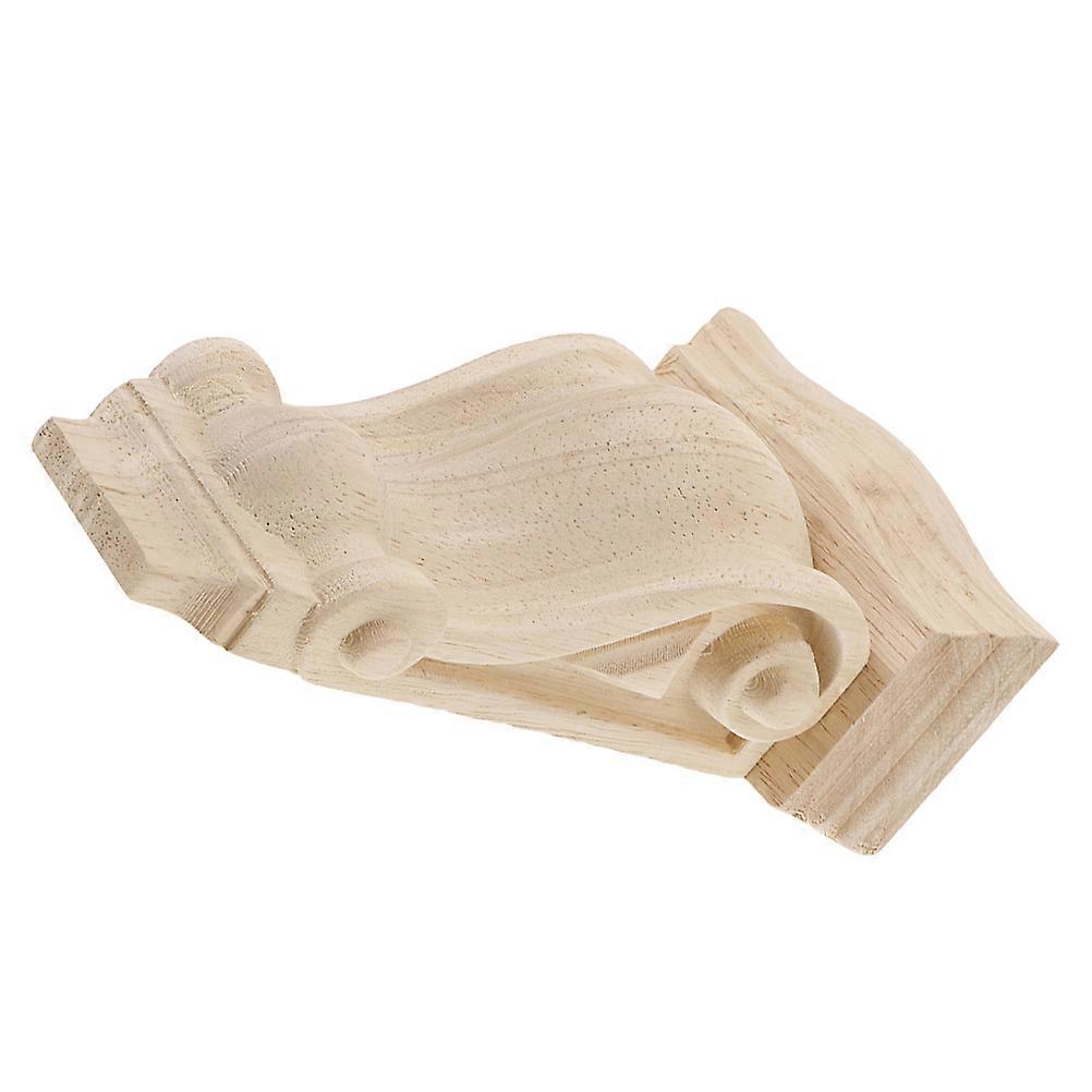 Decorative Wood Shelf Bracket Unique Design For DIY Enthusiasts 22.00X12.00X8.00CM 1Pack