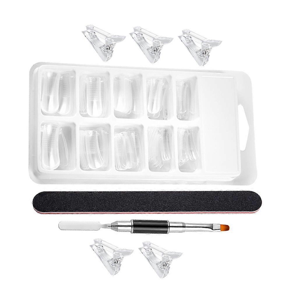 Manicure Extension False Nail Tool Kit for Detailed Nail Art 2Sets