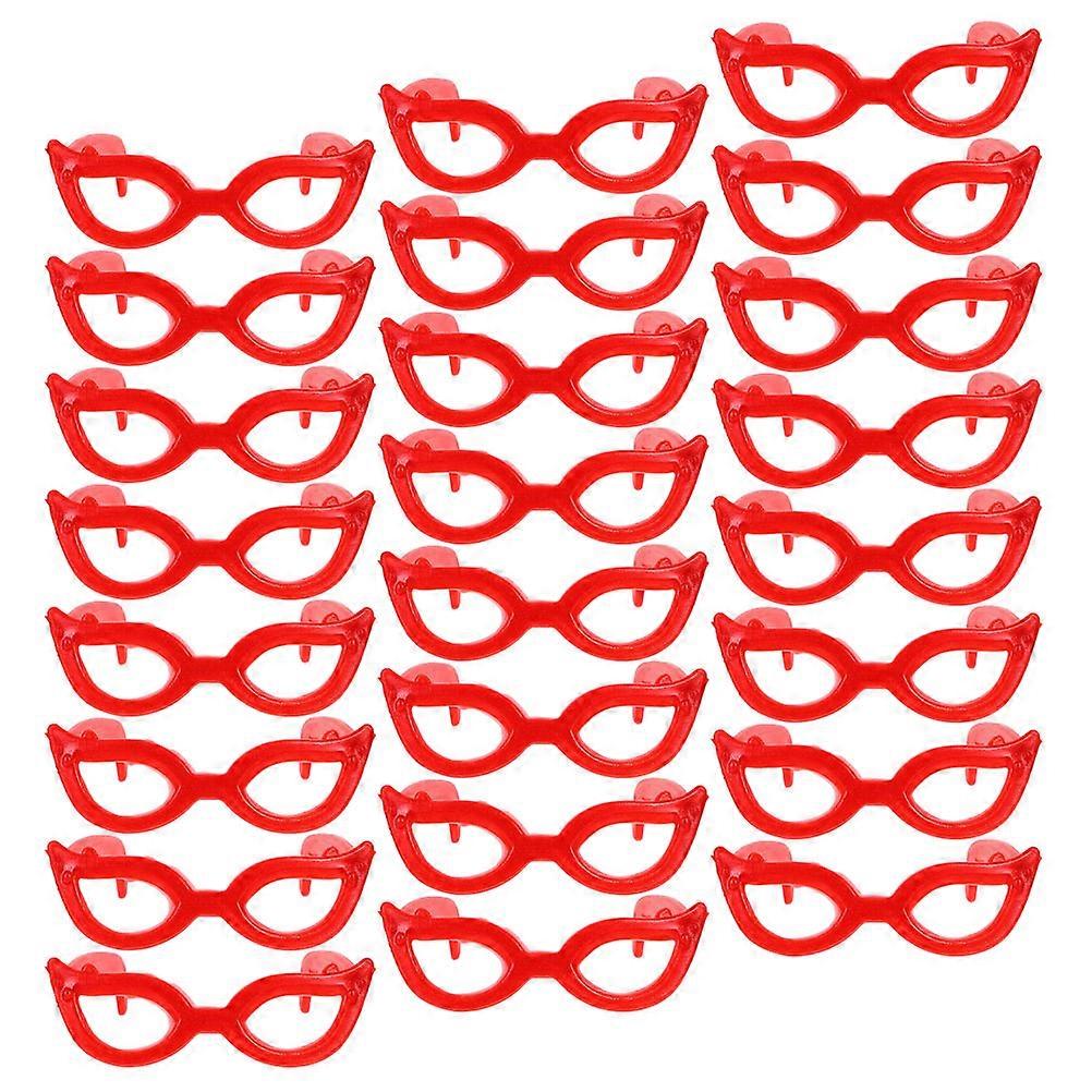 Small Plastic Glasses For Dolls DIY Projects Simple Design 60Pcs
