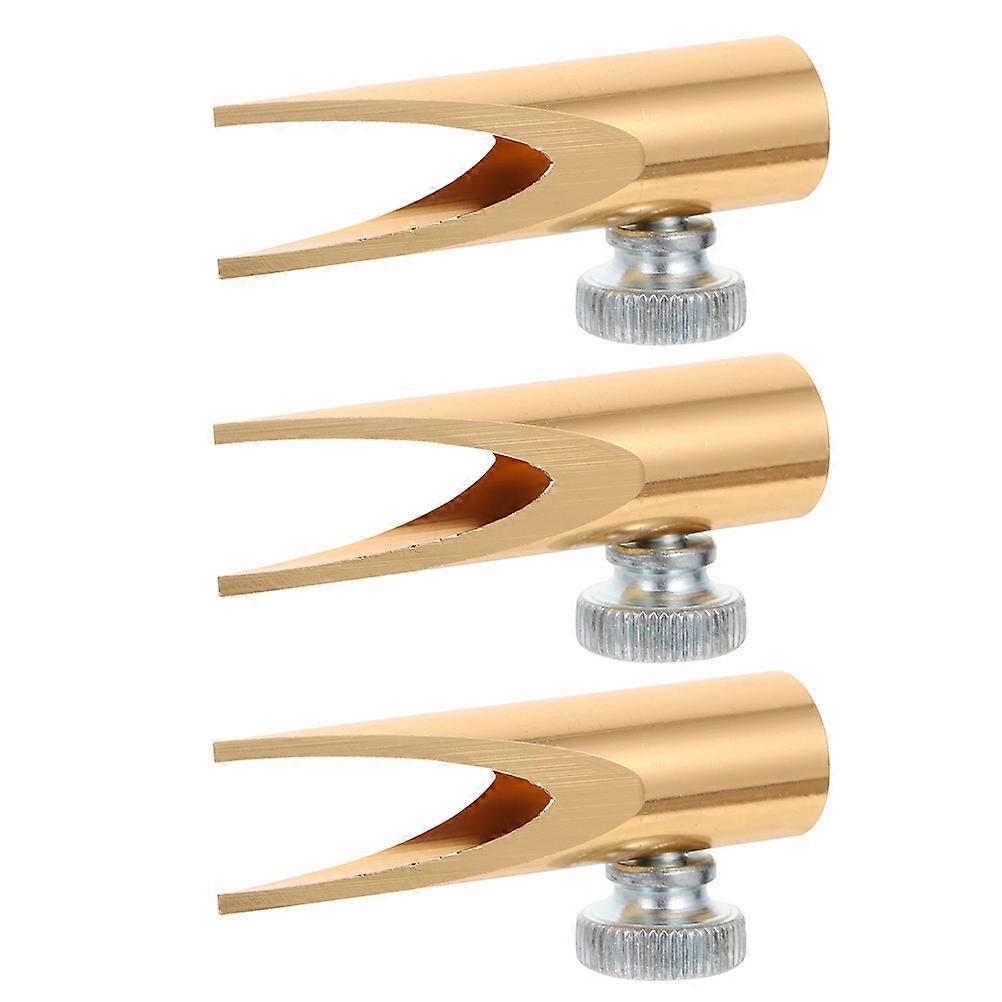 Golden Pencil Sharpener with U-Shaped Slots for Makeup 9Pcs