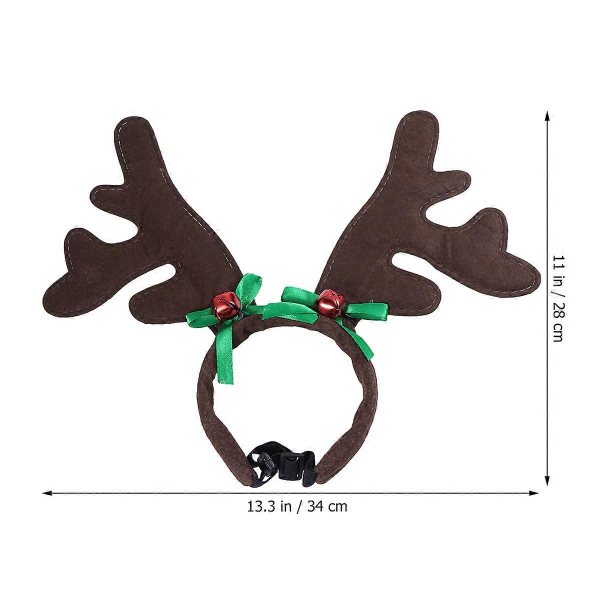 Söpöt koirankarva-asusteet sarvien muoto ulkoiluun lemmikkikoirille ja kissoille 1 sarja