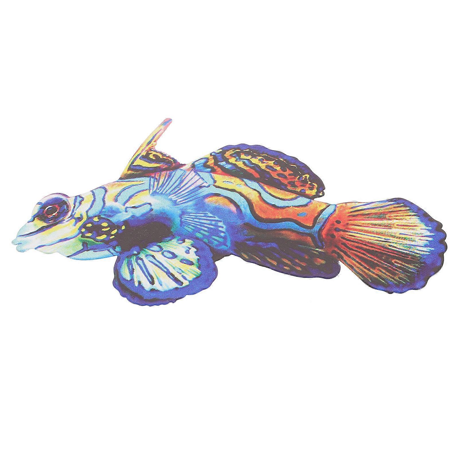 Iron Fish Shaped Decors Simulated Fish Craft Wall Decor for Decoration