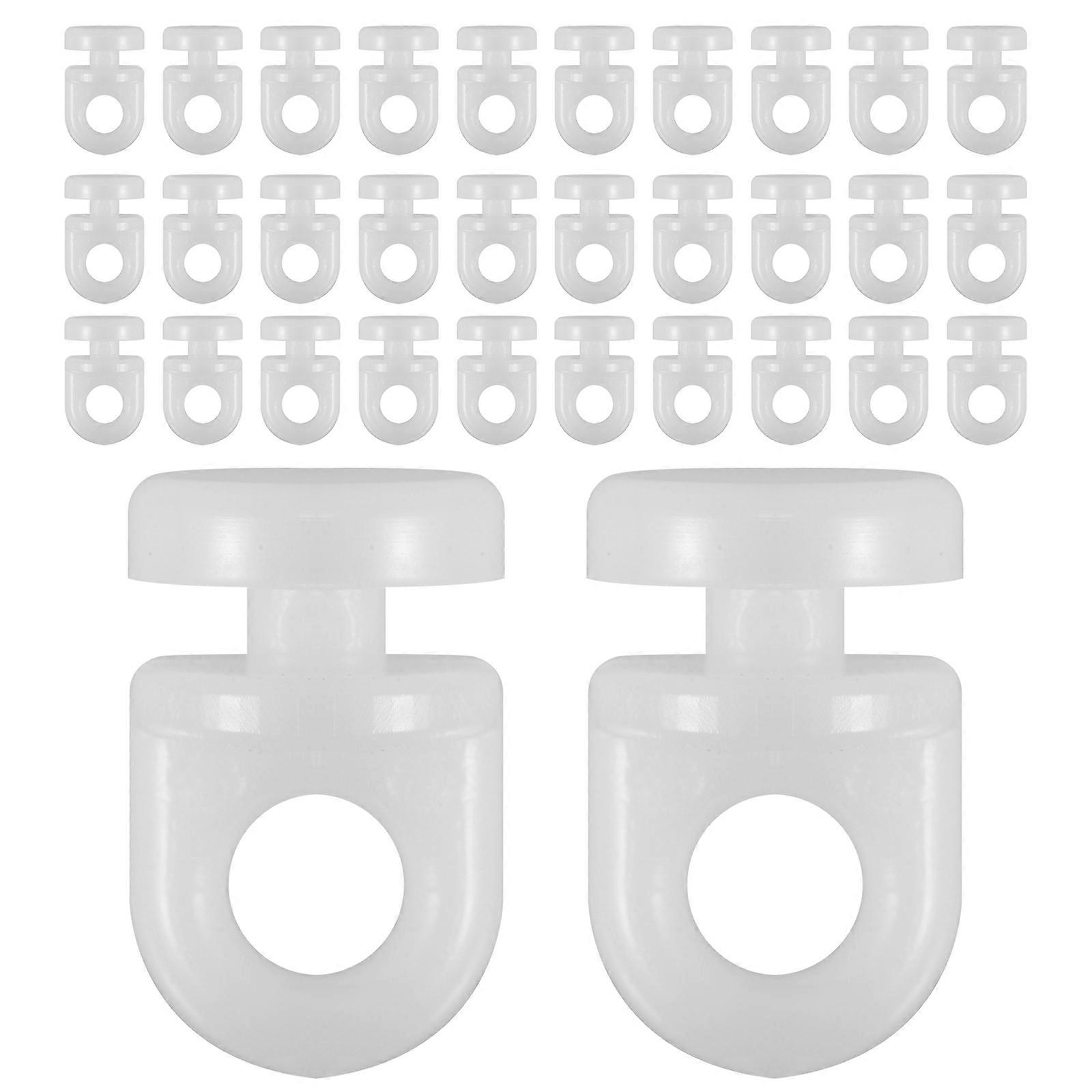 Curtain Gliders For RV Bunk Bed Room Divider 800 Pcs Plastic Modern Design Universal Compatibility