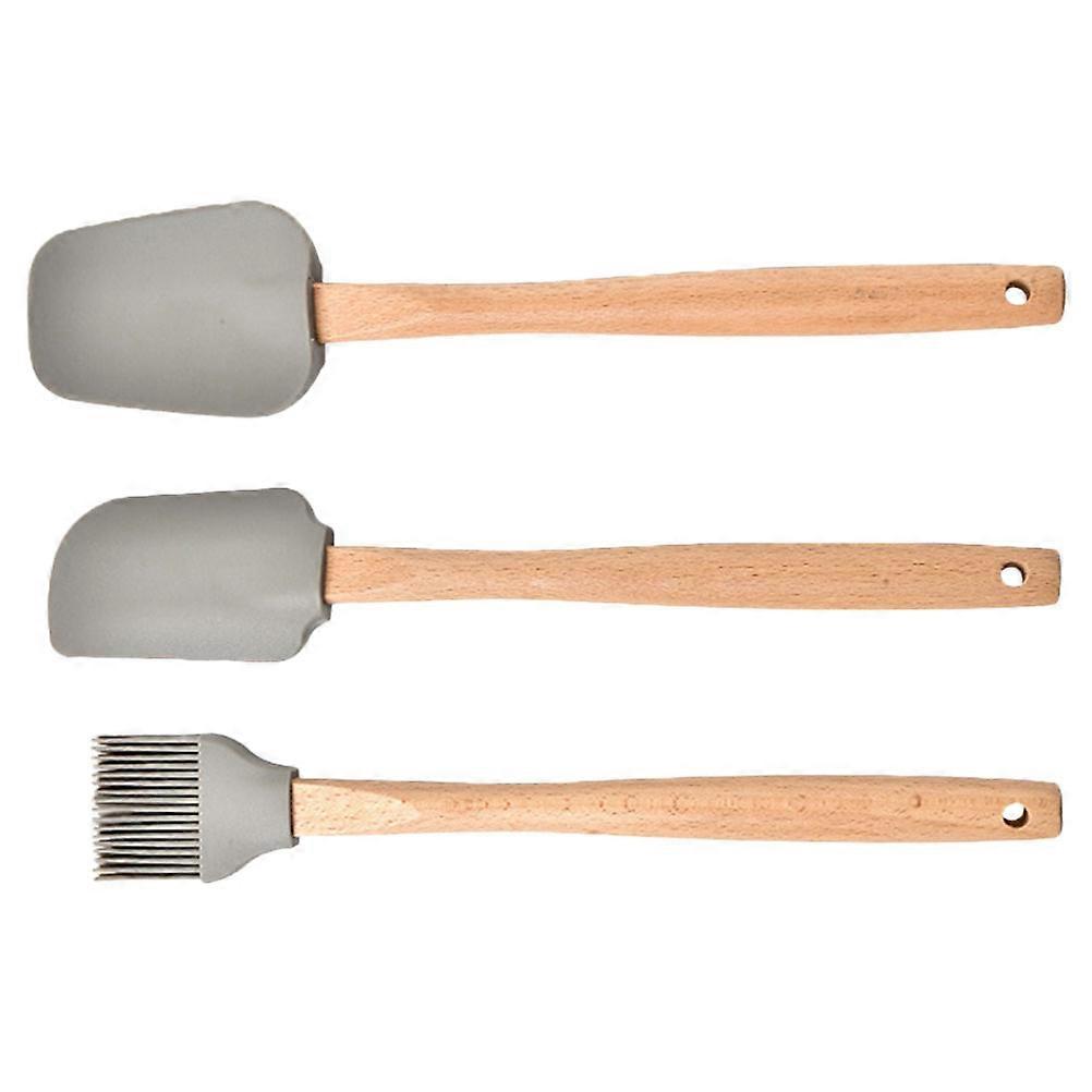 Cake Baking Spatula Ergonomic Kitchen Tool Designed For Baking Lovers Non-Stick Silicone Material 1 Set