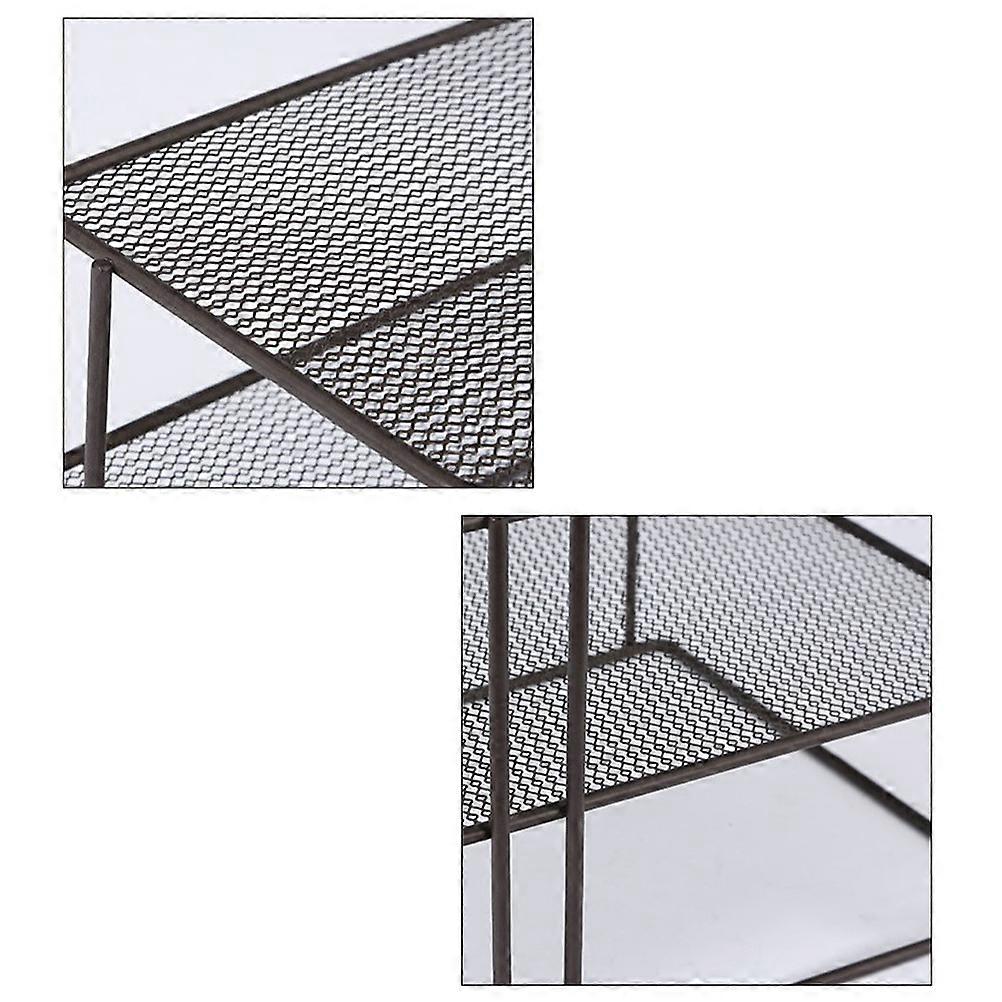 Iron Craft Rack Kitchen Shelf for Storage 1Pcs Triangle Corner Rack