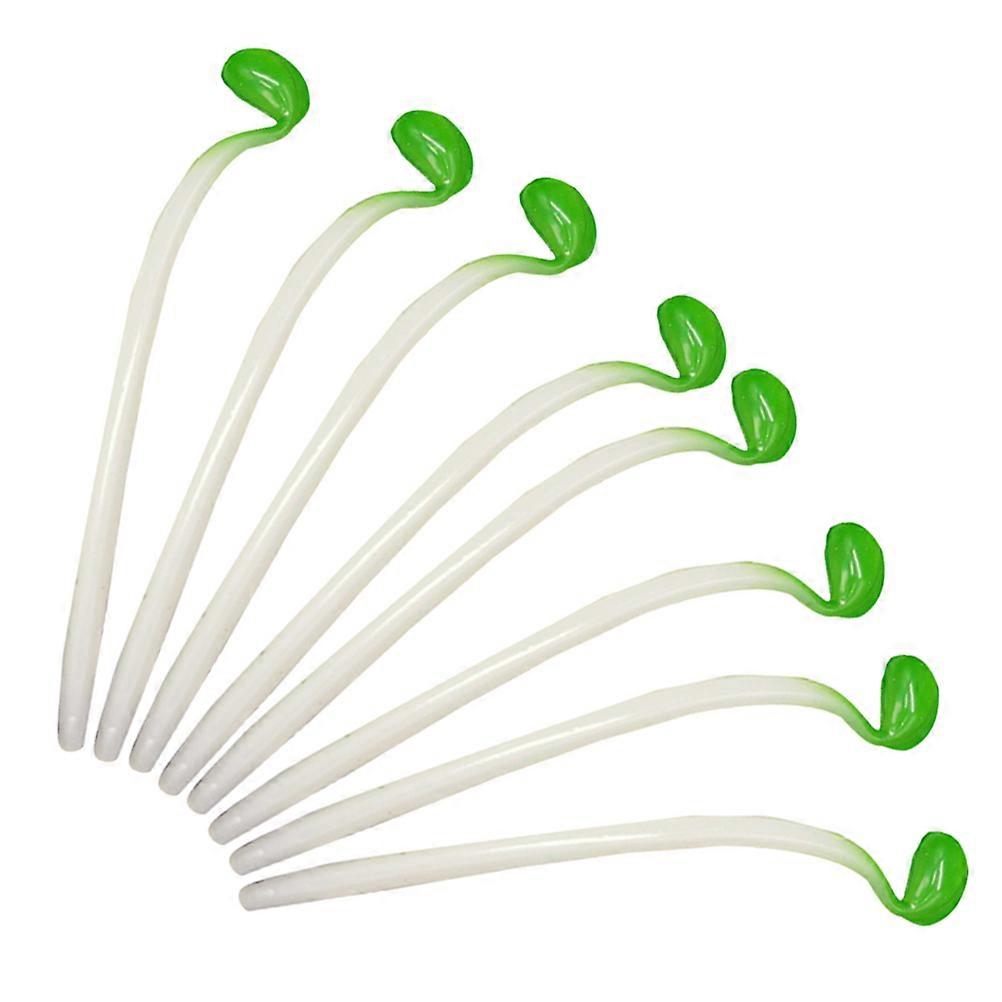 Green Artificial Vegetable Bean Sprout Models for Decoration 32Pcs