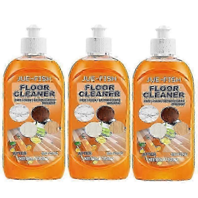 3x Floor Cleaner For All Robot Vaccum And Mop, Floor Cleaning Liquid Solution Compatible Roborock & Omo Joint