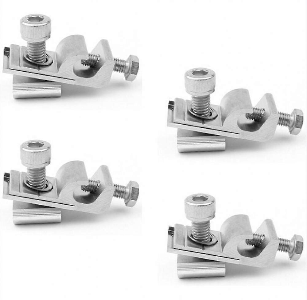 Solar panel mounting bracket, ground eyelet clips, photovoltaic bracket