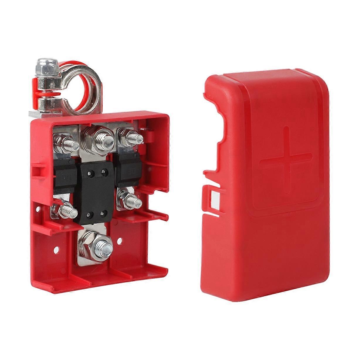 32V 400A Car Quick Release Fused Battery Distribution Terminal Red