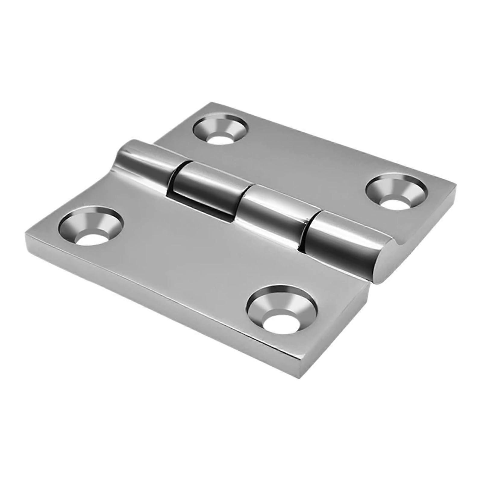 Marine Boat Hatch Hinges 316 Stainless Steel, 38mm X 38mm Square Solid Folding Casting Hinge For Deck Cabinet Door