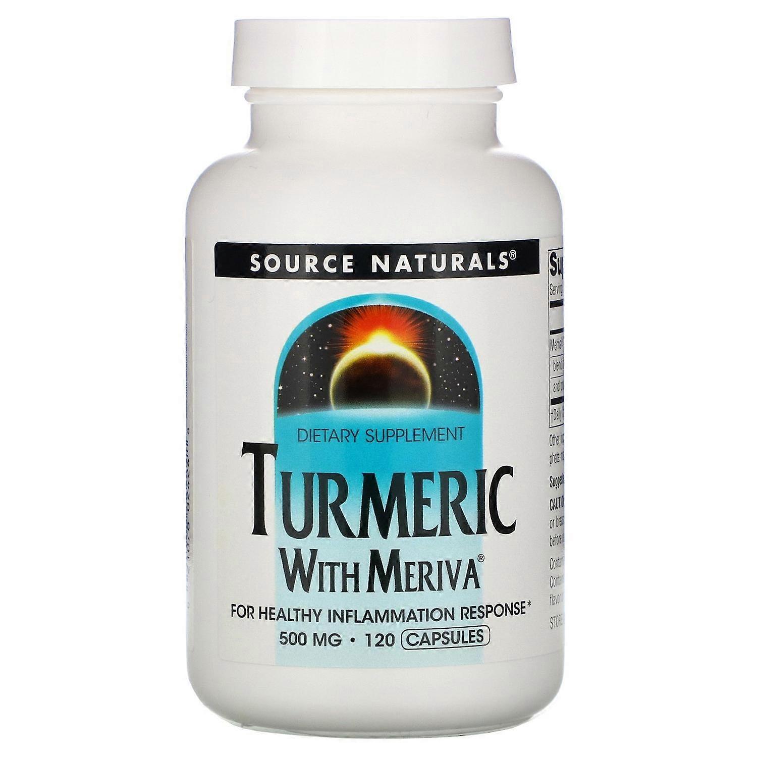 Source Naturals, Meriva Turmeric Complex, 500 mg, 120 Capsules