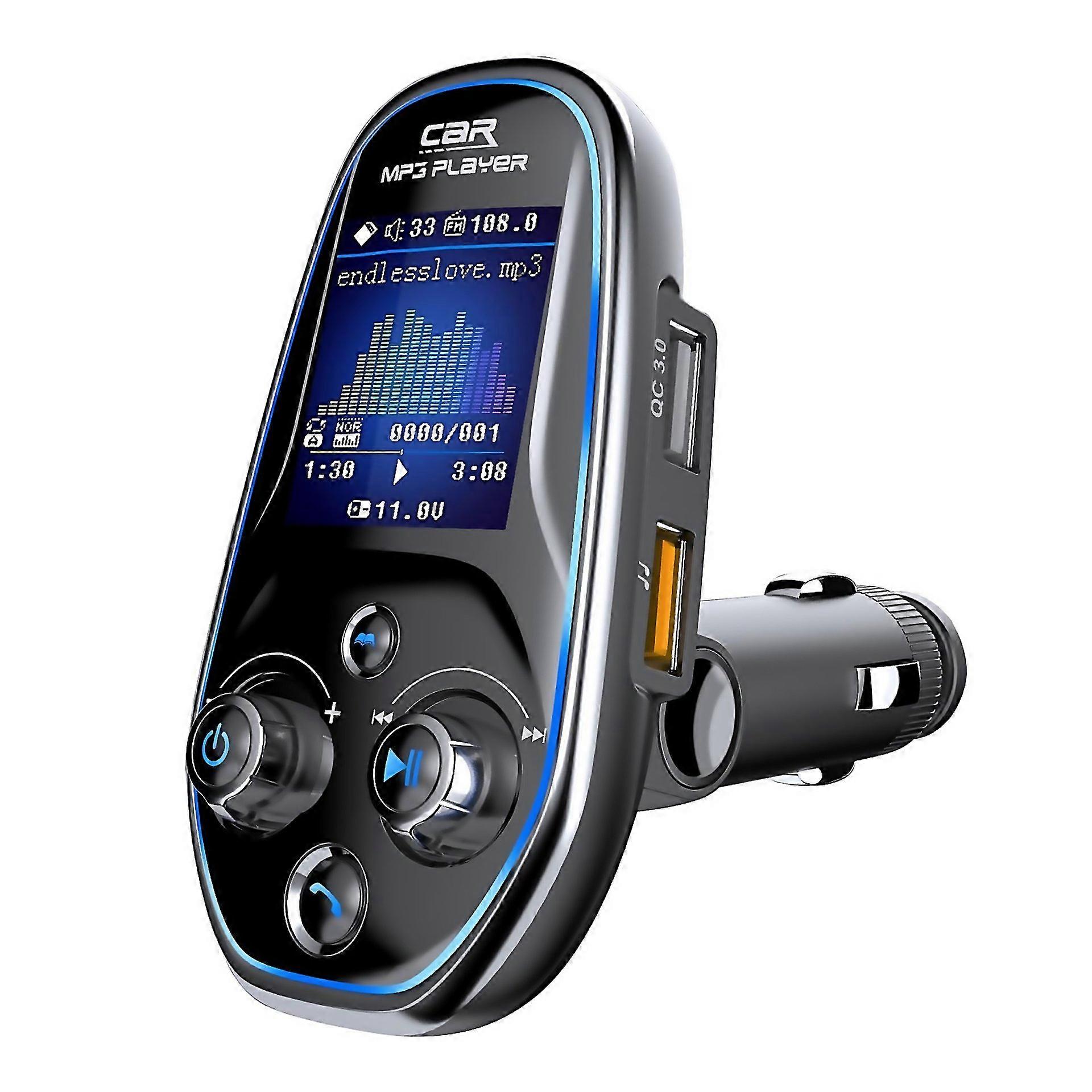 For Bt29 Color Screen Car Multifunctional Mp3 Player Multilanguage Aux Out Card Bluetooth Adapter