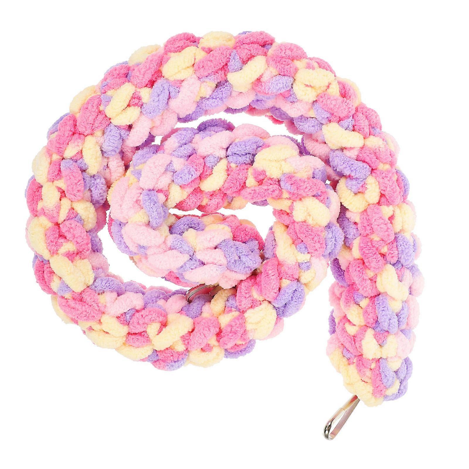 Multi-Color Guinea Pig Toy Cotton Rope for Pet Use 5Pcs Bite-Resistant Toy
