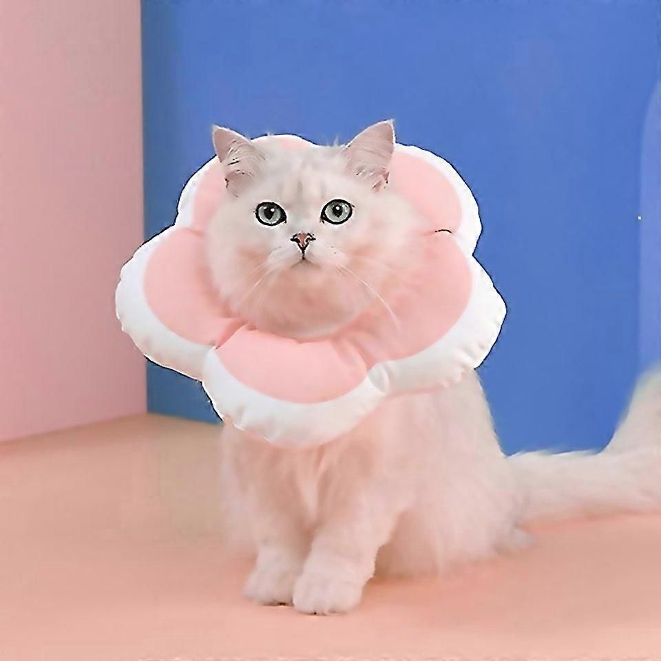 For Cute Flower Shaped Pet Antilicking Collar