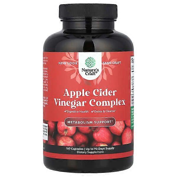 Nature's Craft, Apple Cider Vinegar Complex, 180 Capsules