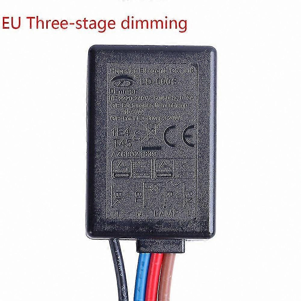 3-Way Touch Dimmer Switch with On/Off Function for US and EU Standards