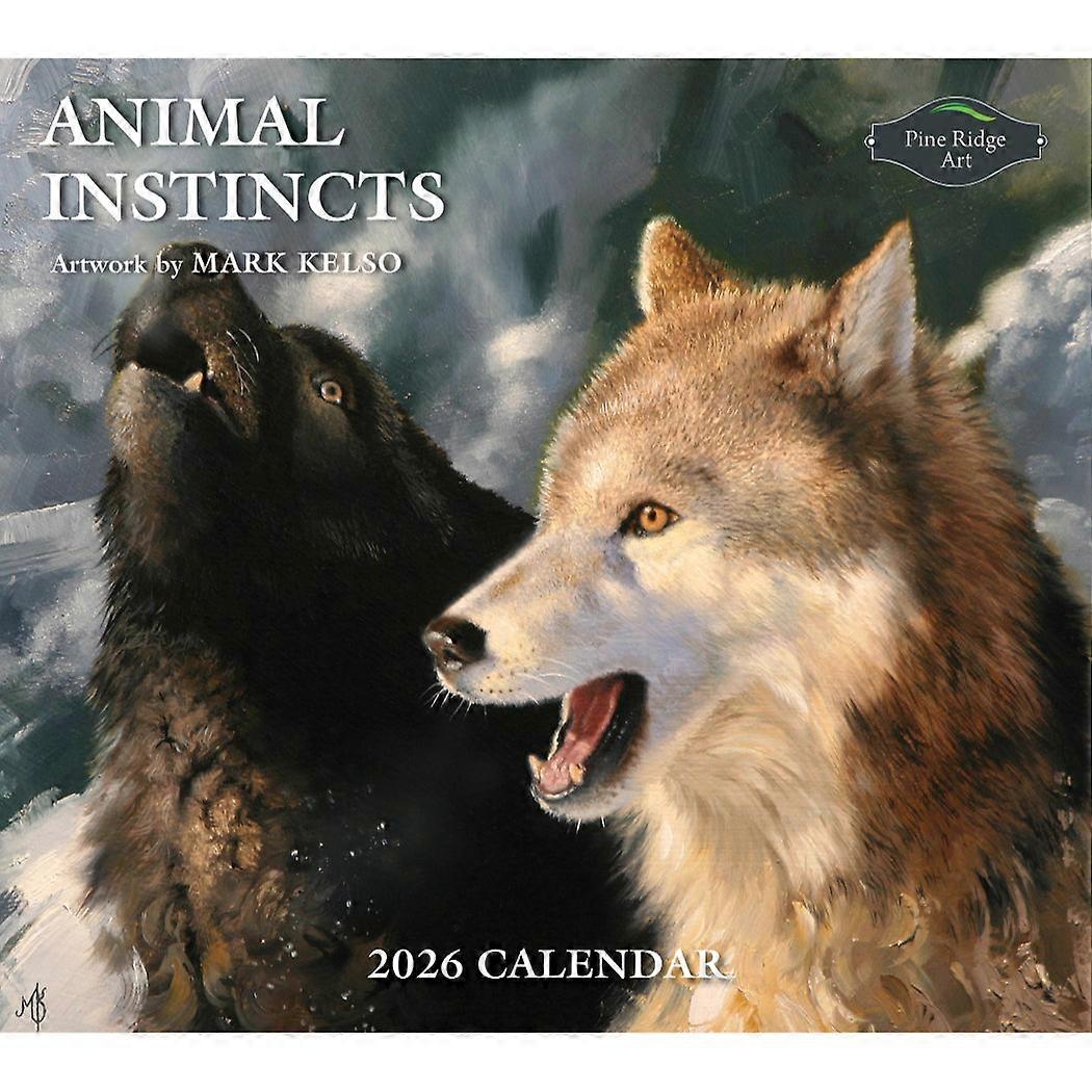 Pine Ridge Animal Instincts Calendar 2026