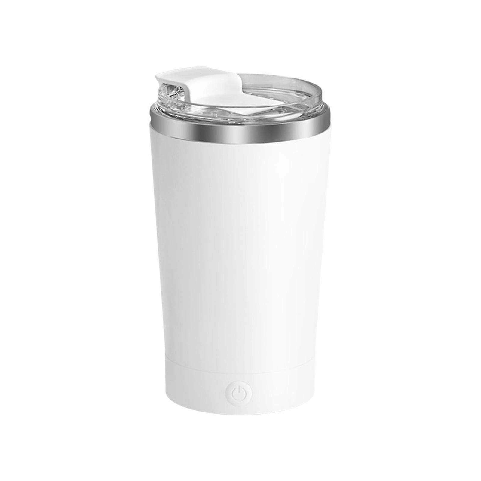 Byikun 14.2oz Auto Stirring Coffee Mug, Type-C Charging, Portable, One-Touch Start, Easy Clean, Compatible with travel & home use