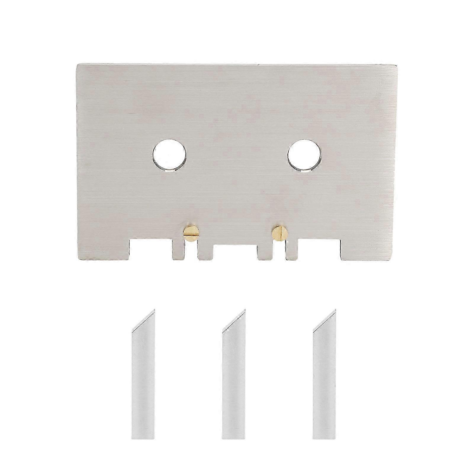 2025 Cassette Head and Set High Accuracy Guide Gauge Mechanical Alignment with Check Bar TEAC BASF for Nagar