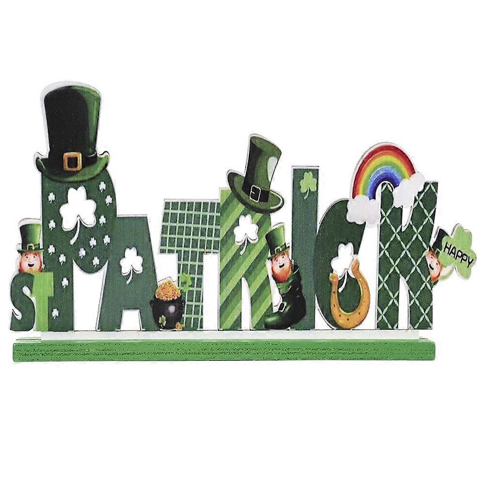 1pcs St. Patrick's Day Table Sign Decoration For Dining Table Betterlifefg
