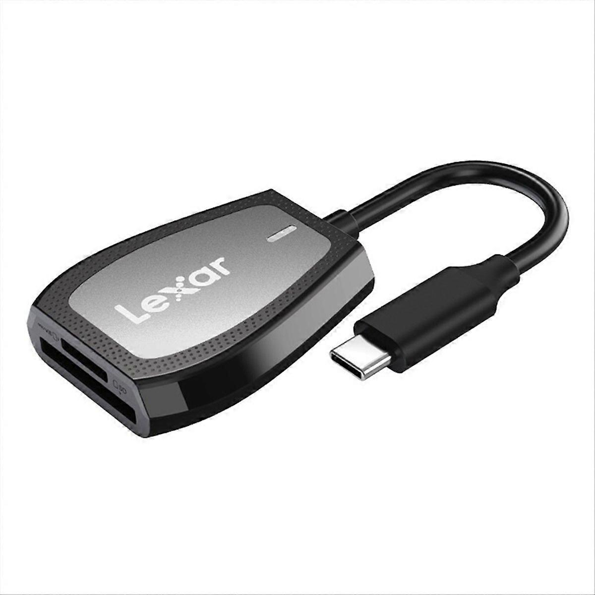 Lexar 470U USB 3.2 Card Reader Type C to SD/Micro-SD/TF Adapter