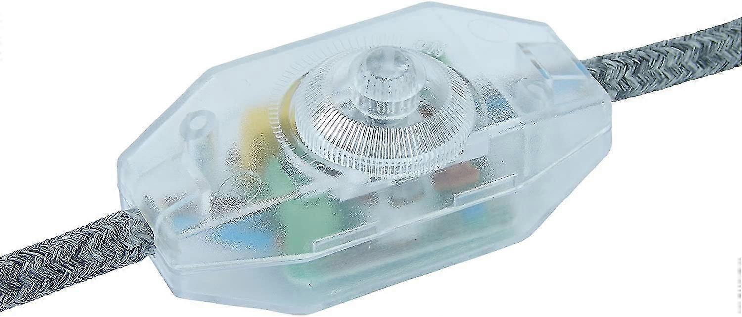 Led Dimmer (cord) - 1 To 60 W - Continuously Variable Intensity - Incandescent Bulbs - On/off - 220 To 230 V - Dimmer By Cord From 1 W - Transparent
