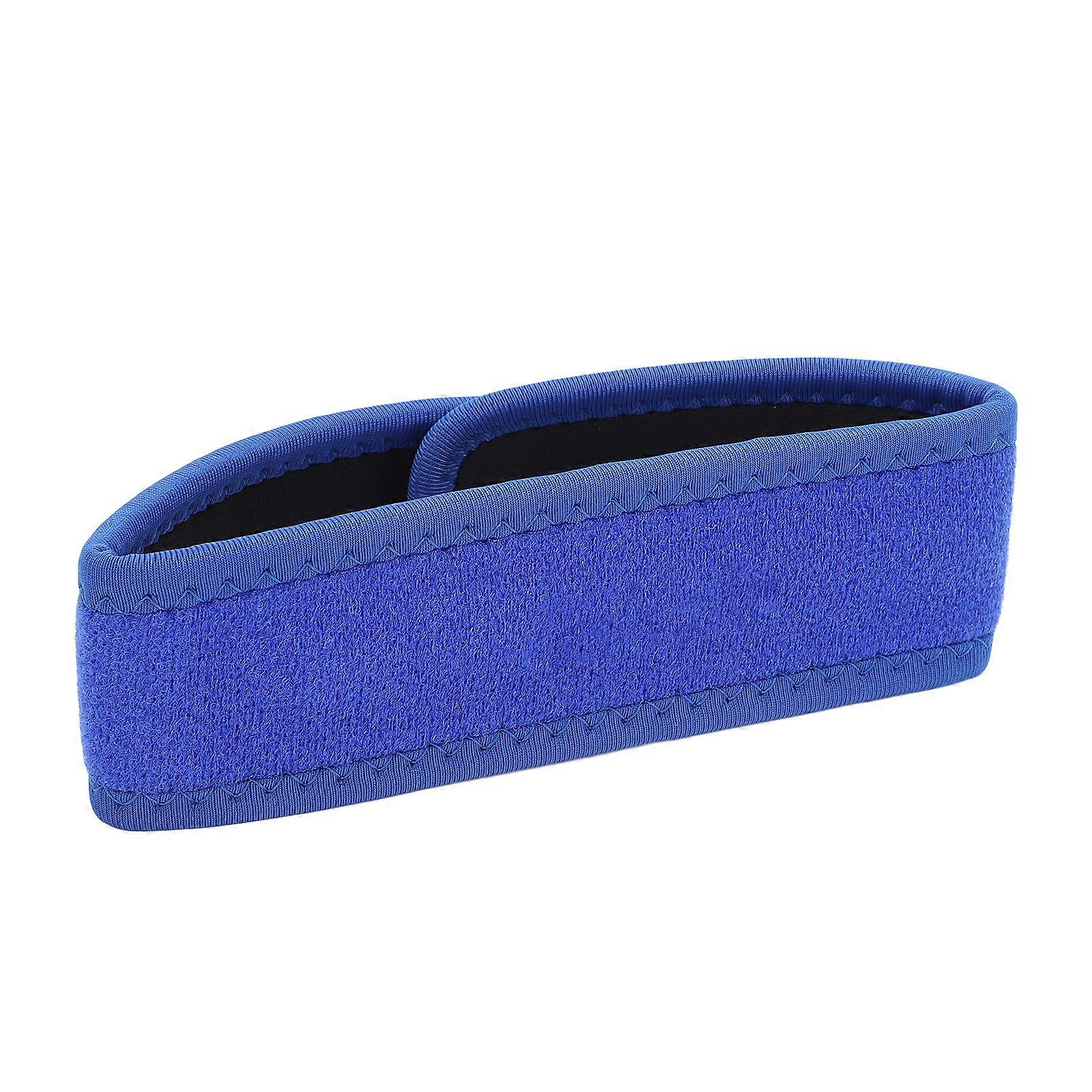 Patella Tendon Knee Strap Soreness Relief Compression Patella Stabilizer Knee Support Brace for Hiking Soccer Basketball Running Tendonitis Blue 