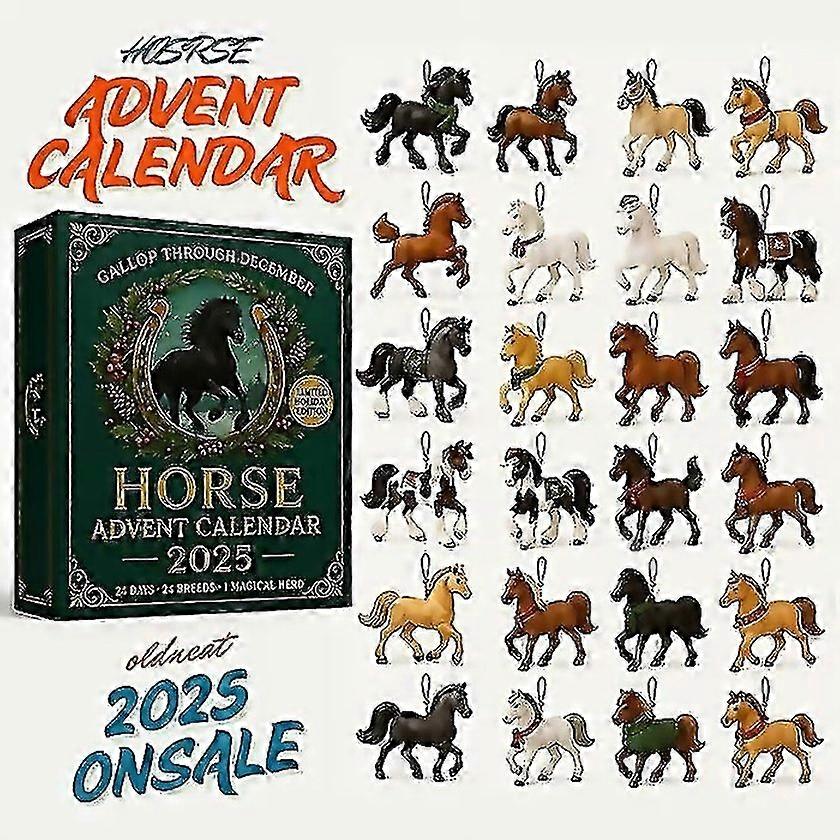 Der neue Acryl-Anhänger für Weihnachten 2025 – Countdown in einer Überraschungsbox