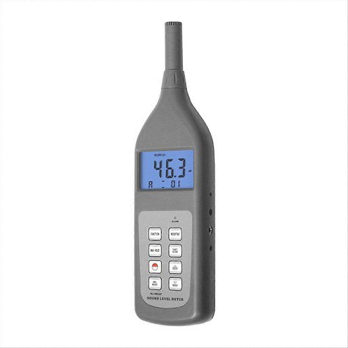 SL-5868P Handheld Sound Level Meter Industrial Noise Meter Environmental Machinery Traffic Noise Le