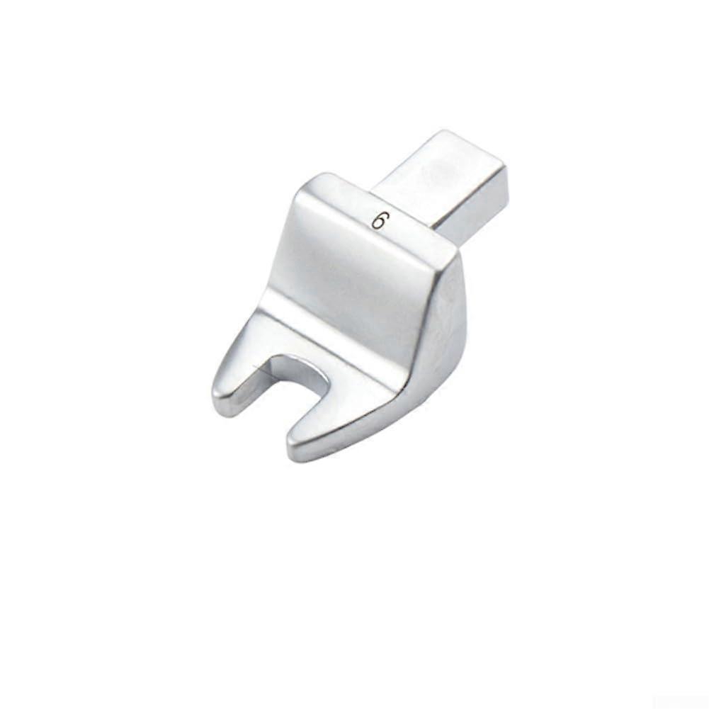 Opening Socket Wrench Tool Insertion Torque Spanner Vanadium Steel Chrome Openend 9x12mm 9mm 832mm Key