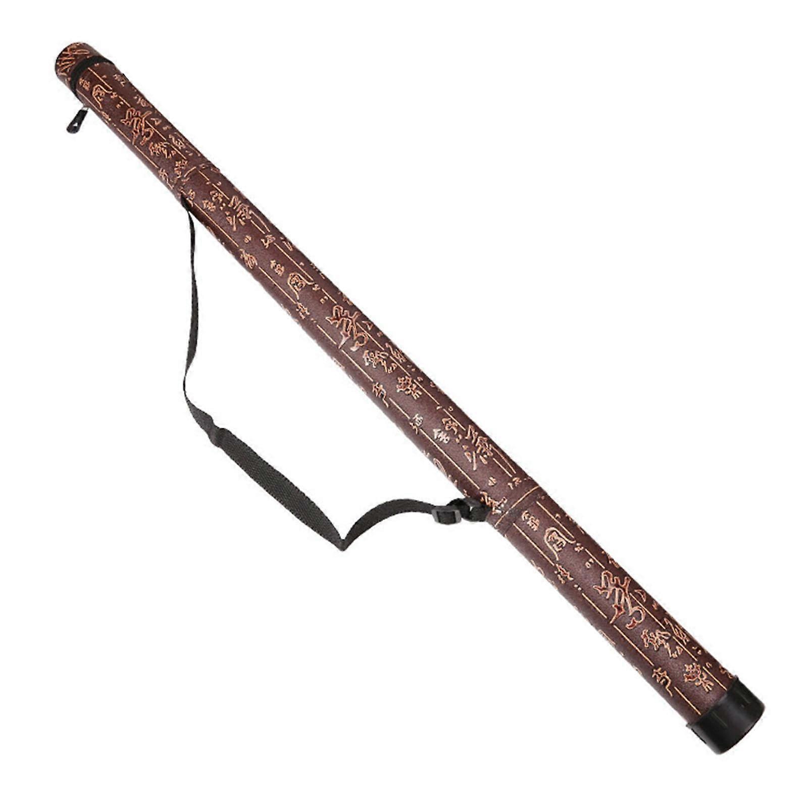 Poster Tube for Drawings and Blueprints - Portable Storage Bag Holder, Protective Carry Case for Paintings and Documents