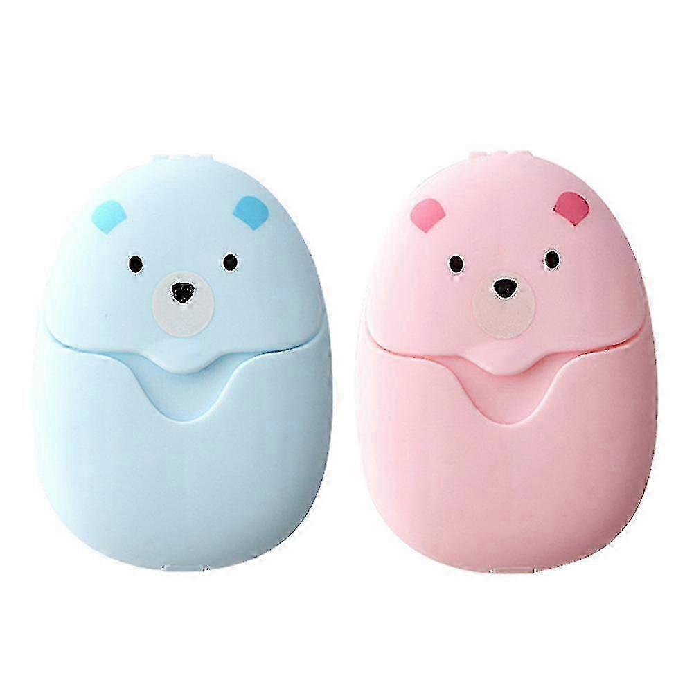 2 Boxes Travel Paper Soap Scented Paper Soap Travel Hand Soap Toiletry Paper Soap Sheets Portable Soap